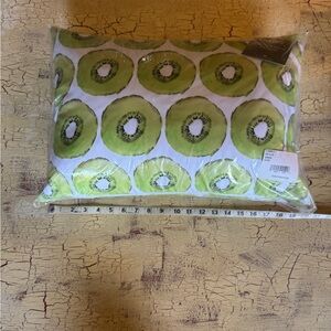 Levtex Green Kiwi Print Pillow